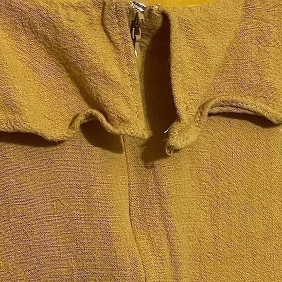 SOPRANO MUSTARD/GOLD  MINI DRESS WOMENS SZ MEDIUM - Picture 7 of 11